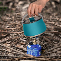 Pote De Cocina Para Camping 1L BPA-Free Kettle De Silicona Plegable Con Fondo De Acero Inoxidable Regalo Exelente Para Viajes Y Picnics Colores Variados - details 1