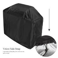 LMETJMA Funda Para Barbacoa Impermeable Con Cuerda Ajustable Al Medio Para Gas Y Smoker Exteriores Accesorio De BBQ Resistente Al Sol Y Polvo - details 2