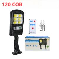 Lámpara Solar LED De Alta Potencia Para Exteriores Con Control Remoto 3 Modos Impermeable Para Jardín Y Calle Puerta De Control Solar Potente Luz Solar Exterior - details 23