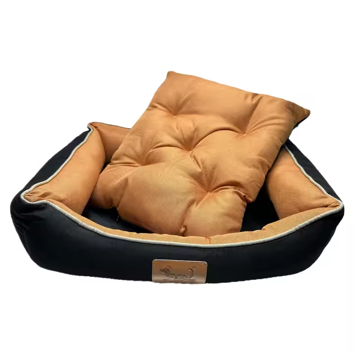XY HOME - Cama para perros transpirable y cómodos, Cama para mascotas super suave con Cojín Rellena de Fibra Hueca desmontable y lavable. - 1