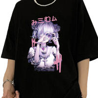Camiseta De Anime Kurono Kyou Estilo Punk Y2K Para Mujer Manga Corta Deporte Casual Manga Larga Temporada Transversal - details 5