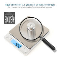 Báscula Digital Mini De Precisión 0.1g Con Pantalla LCD Para Joyería Y Uso Doméstico Capacidad De Medición 3kg Tamaño Compacto - details 3