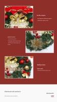 Corona de puerta navideña, piñones, frutos rojos Corona navideña, decoración de puerta navideña, corona navideña, adornos navideños, decoración de Adviento y Navidad - details 2