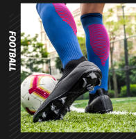 Zapatos De Fútbol Profesionales Para Hombres Ultraligeros Deporte De Entrenamiento Cleats De Fútbol Blanco Negro Talla True Fit Material Superior PU Suela De TPR - details 9