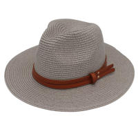 Sombrero De Paja De Verano Panama Tejido De Hierba Transpirable Estilo Europeo Y Americano Sombrero De Sol Para Playa Casual Para Mujeres - details 21