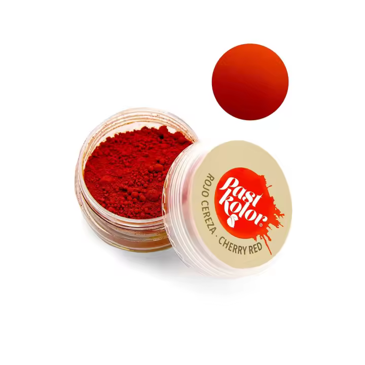 Colorante en Polvo Pastkolor - Rojo Cereza 3g para Repostería - 1