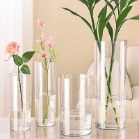 Vaso De Acrílico Estilo Contemporáneo Transparente Para Flores Frescas Y Plantas Hidroponicas Decoración De Hogar Y Boda - details 7