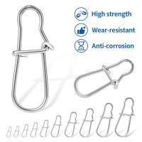 PROBEROS 30Pcs/lot Pinzas De Pesca De Acero Inoxidable Con Reforzamiento Herramientas De Pesca Conector Fuerte Accesorios De Ancilota - details 15