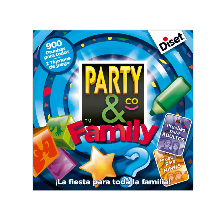 Party & Co Family Juego de Mesa - Diset 10118 - 1
