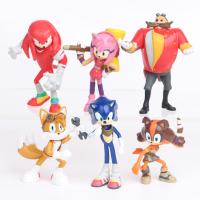 Juego De 18 Piezas Mini Sonic Figuras De Acción De 5-7cm PVC Elegante Echado Espinilla Sombra Modelo De Muñeca Para Niños Regalo De Cumpleaños - details 5