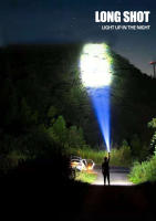 Linterna LED De Alta Potencia Recargable Con Luz Lateral Y 3 Modos De Iluminación Para Camping Y Aventuras Al Aire Libre - details 1