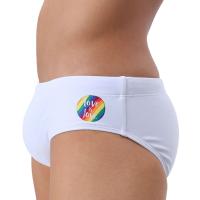 Bragas Sexys De Natación Estampadas Tiras Apretadas Traje De Baño Para Hombre Deporte De Playa Verano Moda Fitness Ropa Interior Para Hombres - details 5