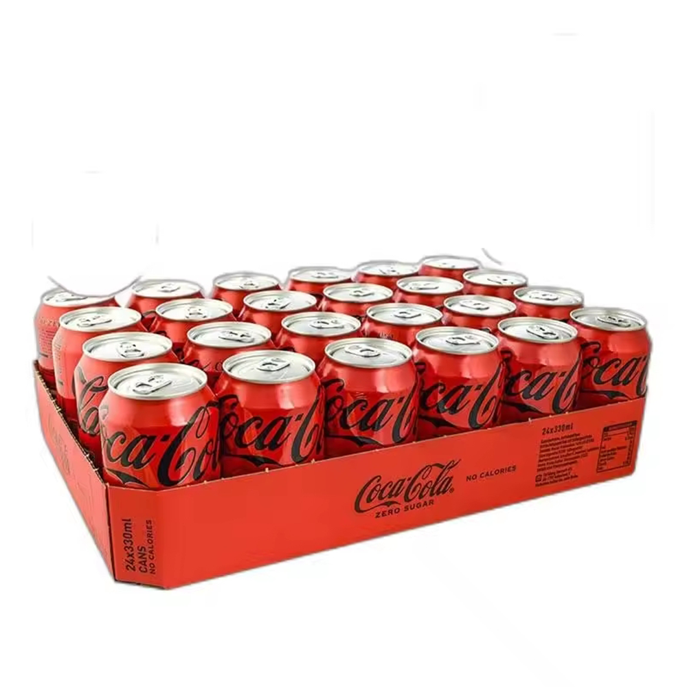 Coca-Cola Zero Azúcar ,Pack de 24*330 ml-COCACOLA ORIGINAL 48*33CL -COCACOLA ZERO 48*33CL