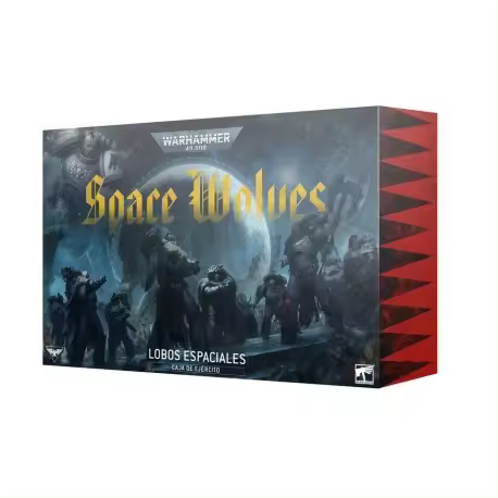 GAMES WORKSHOP - Caja de ejército de Lobos Espaciales. - 1