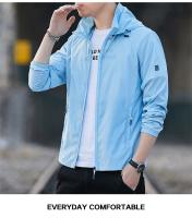 Ropa De Protección Solar Moda Y Trendy Ligera Y Transpirable Para Hombres Casual Verano Sin Capucha Material Poliéster - details 7