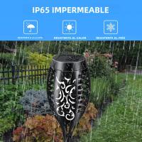 Lámpara Solar De Exterior Con Luz De Fuego Que Brilla Y Luz Impermeable Pack De 1/4/8/12 Luz De Aisle Solar Para Iluminación Al Aire Libre - details 2