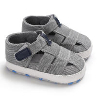Zapatillas De Bebé Para Primeros Pasos Niños Y Niñas Algodón Transpirable Verano Playa Moda Suela Suave Sandalias Comienzo Del Caminar - details 17