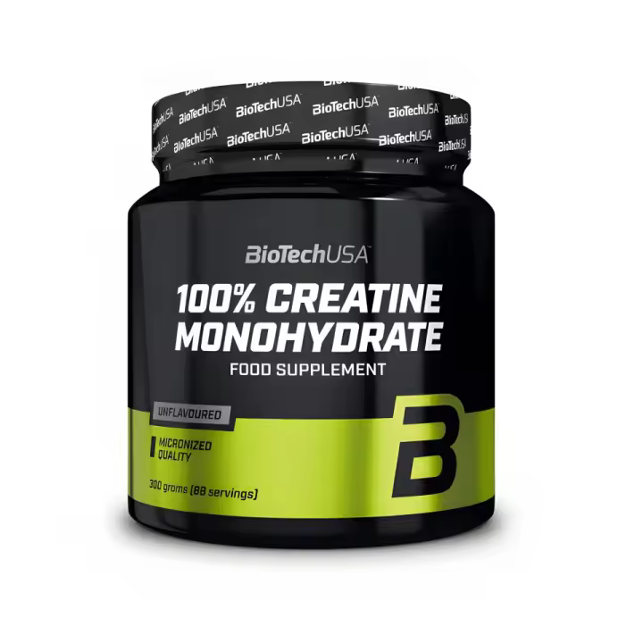 100% creatina monohidrato 300g Biotech Usa 100% Creatine monohydrate - 1