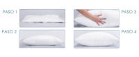 KingnetStore - Relleno de Cojín Cojine de Fibra Hueca Siliconada de Alta Recuperación, Suave, Mullido, Antialérgico. Cojín Decorativo para Casa, Dormitorio, Salón o Coche, Adaptable a Todas Las Fundas. 30x50 40x40 40x60 45x45 50x50 50x70 55x55 60x60 CM - details 2