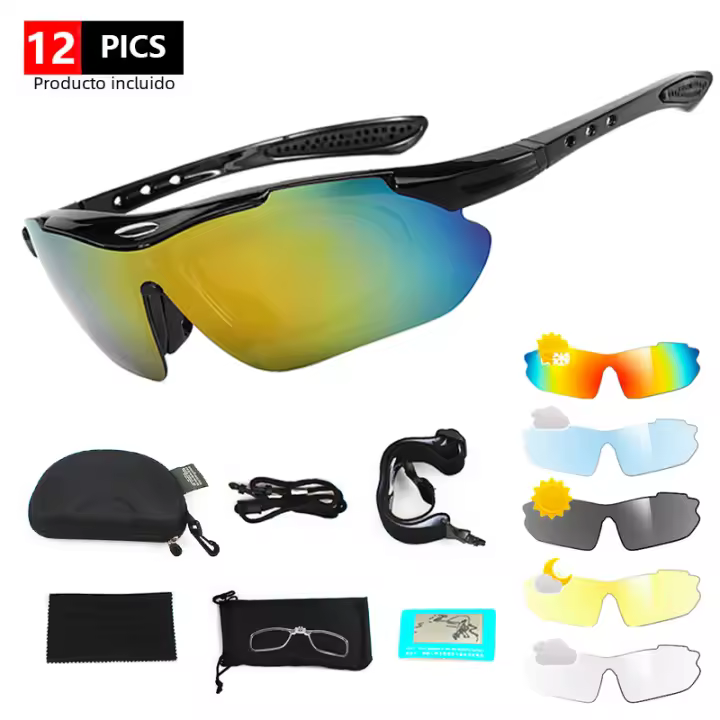 Gafas De Ciclismo Deportivas Polarizadas UV400 Para Hombres Y Mujeres Gafas De Sol Para Montar Bicicleta Mountain Bike Road - 1
