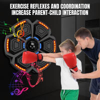Máquina de entrenamiento de boxeo musical inteligente para niños y adultos, Ritmo de iluminación RGB，entrenador de Fitness, objetivo electrónico de pared, bolsa de arena colgante,Detección inteligente, emparejamiento Bluetooth - details 6