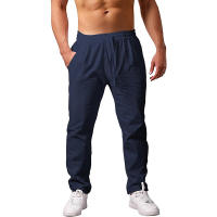 Nuevos Pantalones Largos Para Hombre Ligeros Y Transpirables Para Verano Estilo Casual Algodón Malla Ajuste Suave Ropa De Calle Fitness - details 8