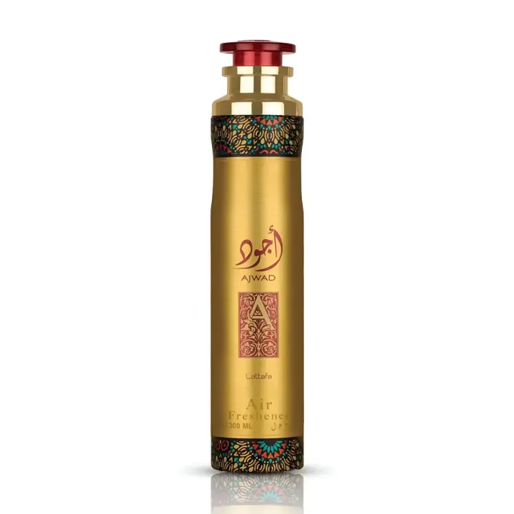 Asdaaf Ambientador Árabe Ajwad 300ml - Lattafa - Frescura Frutal y Floral con Toque de Vainilla y Ámbar - 1