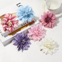 5/10Pcs Cabezas De Girasol Artificiales De Seda 9cm Decoración De Hogar Y Bodas Accesorio Para Coronelas DIY Sin Químicos - details 6