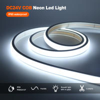 Tira De Luz LED COB Impermeable 12V 24V Flexible Neón LED 0.5-20M 320LEDs Alta Densidad Iluminación Lineal Tiras LED COB - details 9