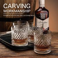 Vaso De Vidrio Europeo Estilo Transparente Para Vino Extranjero Whiskey Creación De Cristal Para Cerveza Juego De Licor - details 3