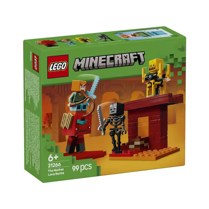 Lego Minecraft La Batalla de Lava del Inframundo Lego minecraft LEGO - 1