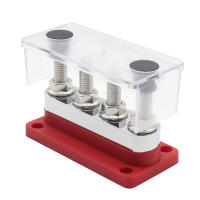 Bloque De Distribución De Energía 600A Con 4 X 3/8 Postes Caja De Barra De Autobús 48V DC Para RV Accesorios Y Piezas De Automóviles - details 0
