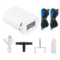 Kit De Riego Por Goteo Automático Con Bomba Y Timer Herramienta De Jardín 2/8/16 Cabezas Dispositivo De Riego Self-Watering Para Plantas Y Flores - details 10
