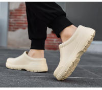Zapatos De Cocina EVA Para Hombres Y Mujeres Antideslizantes Impermeables Resistentes Al Aceite Cómodos Para Trabajadores Chanclas De Exterior Pesca - details 10
