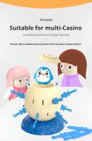 Mini Juguetes Pingüino Divertido Juego Interactivo Padre-Hijo Bucle Plug-in Buckets Pirateño Para Fiesta De Mesa Entrenamiento De Pensamiento - details 4