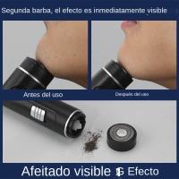 Afeitadora Eléctrica Compacta Y Conveniente Para Hombres Recargable Por USB Uso Facilito Con Un Botón Ideal Para El Hogar El Coche Y Viajes - details 2