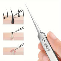 Tijeras De Precisión Para Eliminación De Acné Y Quistes Ultrafinas Número 5 Herramienta De Cuidado Facial De Acero Inoxidable Para Retirar Blackheads - details 10