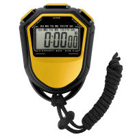 Reloj De Pulsera Digital Impermeable Para Deportes Con Cinta Para Natación Correr Fútbol Entrenamiento Timer Cronógrafo LCD Portátil - details 0