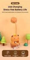 Lámpara De Noche LED Capybara Recargable Por USB Regalo Para Niños Decoración De Escritorio Protección Ocular Lámpara De Mesa Para El Hogar - details 15