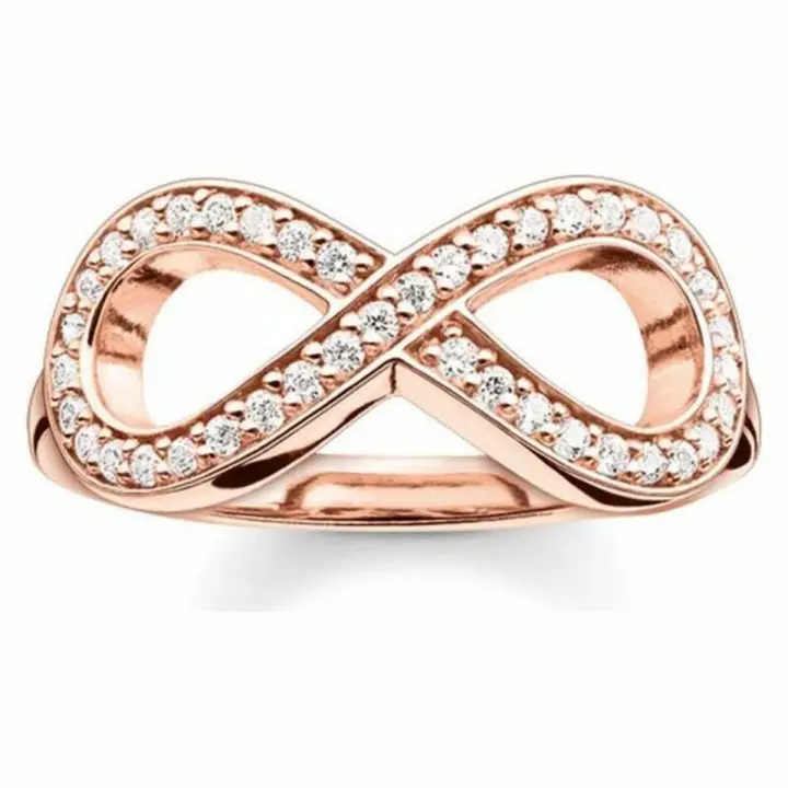 Anillo Thomas Sabo TR2014-416-14 - Joyería Mujer - Oro Rosa - Plata de Ley 925 - 1