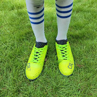 Nuevos Zapatos De Fútbol Para Hombre Turf TF Deportivos Transpirables Para Entrenamiento Al Aire Libre Zapatos De Futsal En Campo De Grama - details 24