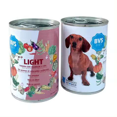 Comida Húmeda Para Perros Diet Light Grain Free Ternera Con Calabaza Y Piña Barakaldo Vet Shop 400 Gr - 1