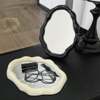 Espejo De Maquillaje De Nube Irregular Bonito Para El Escritorio Del Dormitorio Regalo De Cumpleaños Para Hermanas - details 1