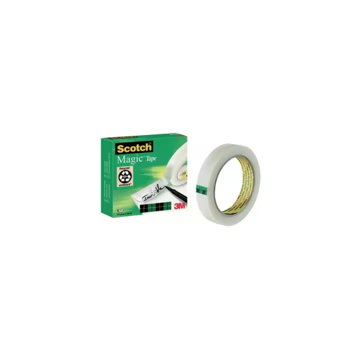 Scotch - Magic Tape 810 66 m Fibra, Papel 8101966 - 1