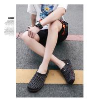 Sandalias De Hombre Para Verano Clogs Confortables Para El Hogar Y Jardín Antideslizantes Suave Bajo La Plantilla Talla Grande 46 47 - details 35