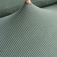 Funda De Sofá Elástica Gruesa En Color Sólido Protector De Muebles Para Sala De Estar Funda De Cojín De Sofá Desmontable - details 29