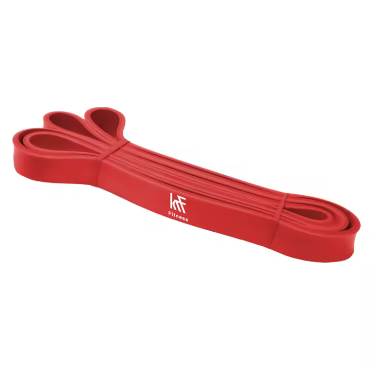 Banda De Latex Fuerza Fuerte Multifuncional Krf  Roja Resistencia 17-54 kg - 1