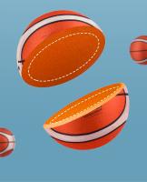 Baloncesto Silencioso Mudo Bounceable Empacado En Tela Recubrimiento De Espuma Para Uso Interior Baloncesto Inalámbrico - details 5