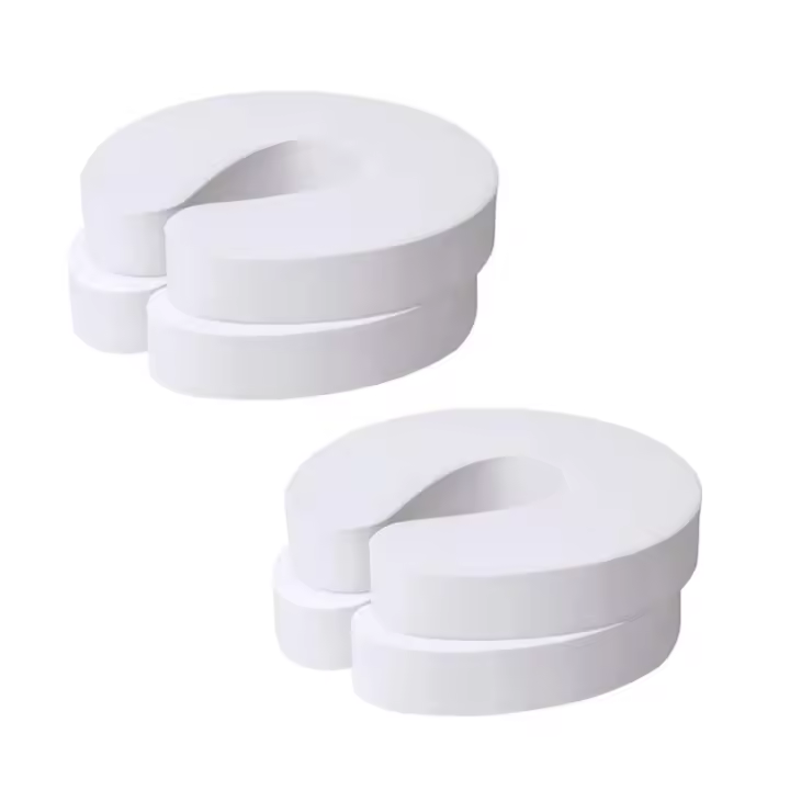 4Pcs Protección De Dedos Para Puertas Antichoque De Espuma Suave Diseño Elegante Seguridad Infantil Previene Golpes En Las Puertas - 1