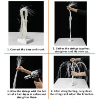 Árbol De Bonsái Weeping Willow LED Con Luces De Hadas Cambio De Color Para Decoración De Navidad Y Fiesta En Mesa Incluye Pilas - details 11